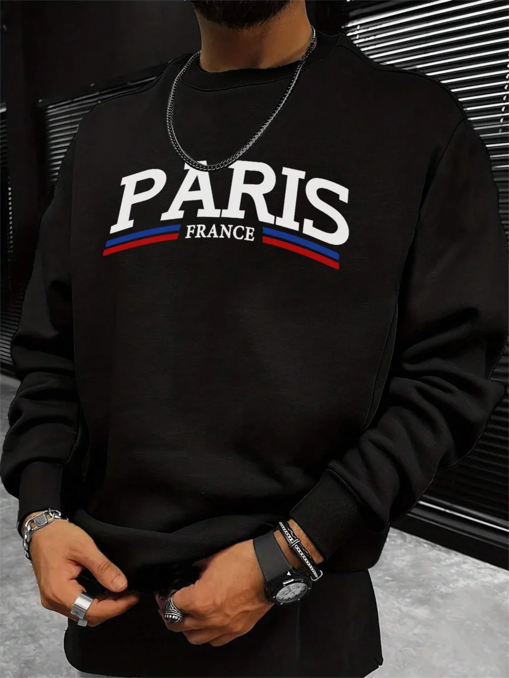 

Paris France Letter Print Man Hoodie Street Tide All Match Sweatshirts Casual Fashion Comfortable Hoodies Crewneck Pullovers Top