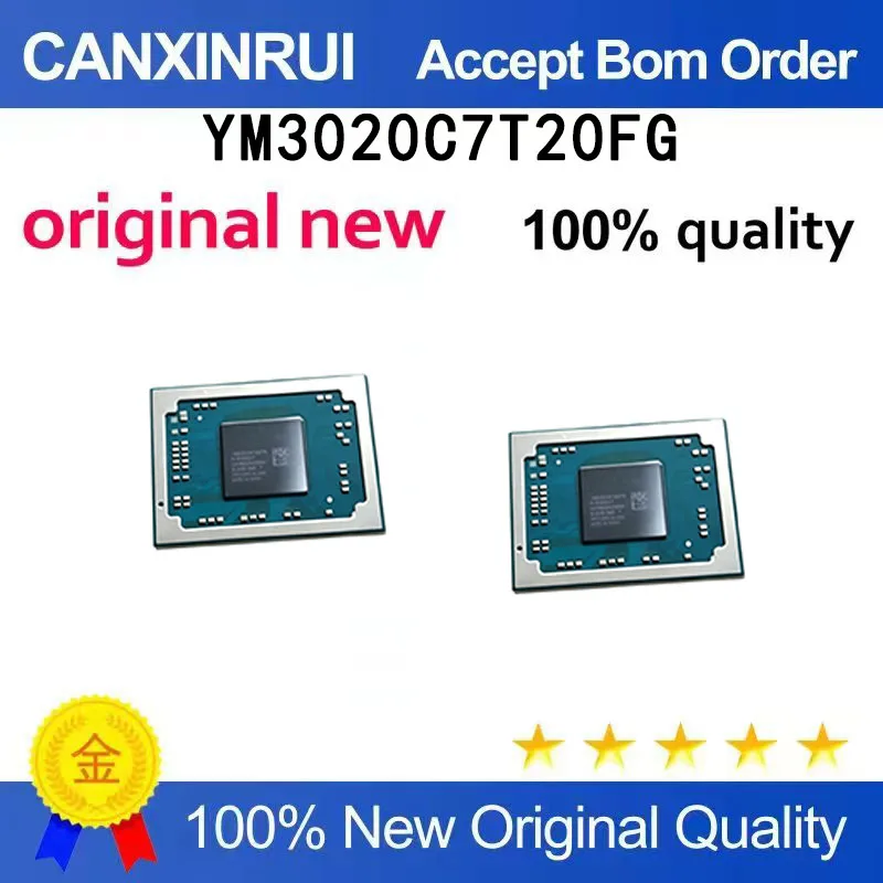 (5pcs-100pcs）Brand new original YM3020C7T20FG YM3020C7T2OFG YM3020C BGA packaging spot chip