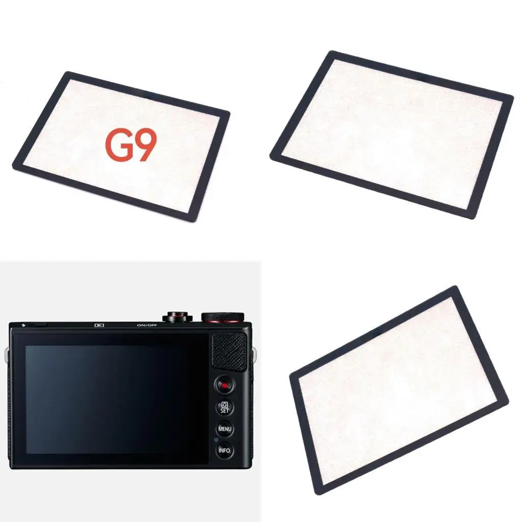 

652F Self-adhesive Camera Screen High Glass Protector LCD Window Display for Camera Anti Scratches