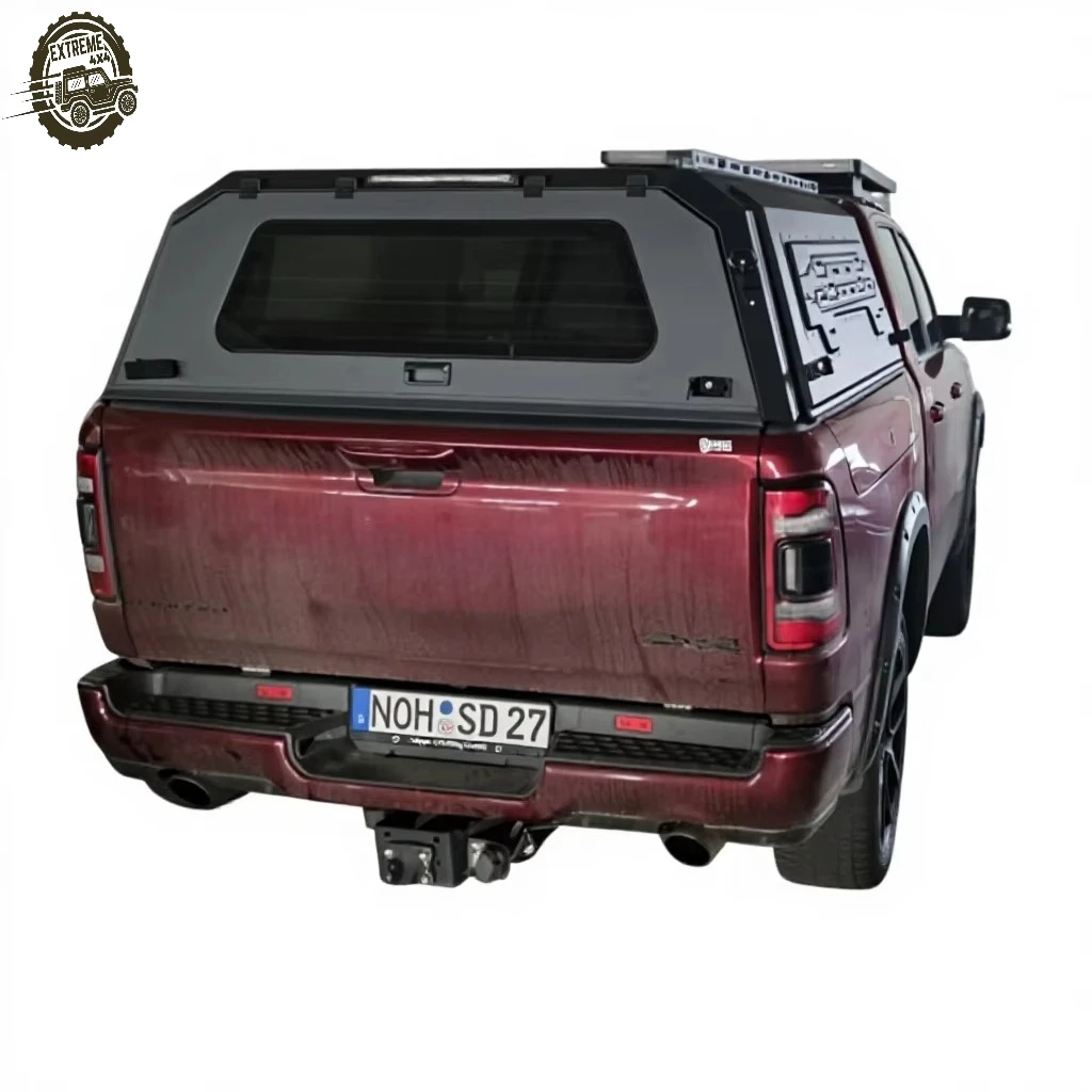 

Aluminum Alloy or Steel 4X4 Pickup Truck Waterproof Hardtop Canopy for ram 1500 or 2500 5.7ft or 6.4ft RAM with Toolbox