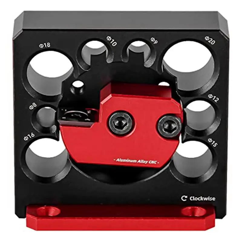 

AB11-Black Electric Drill Carbide Inserts Dowel Maker High Speed Dowel Cutter Dowel Plate (Metric 8 Holes)