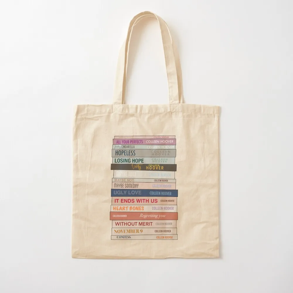 

colleen hoover books Tote Bag Canvas bag Handbags women