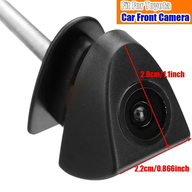 Auto-Frontkamera, passend für Toyota Hilux Vizi Reiz FJ Veranda Cruiser Corolla Wide Degree Logo Embedded für Toyota