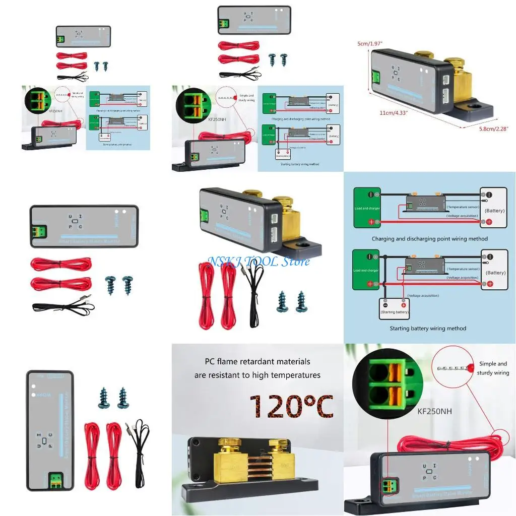 

L8RC Coulometer Ammeter Voltmeter Discharge Multimeter