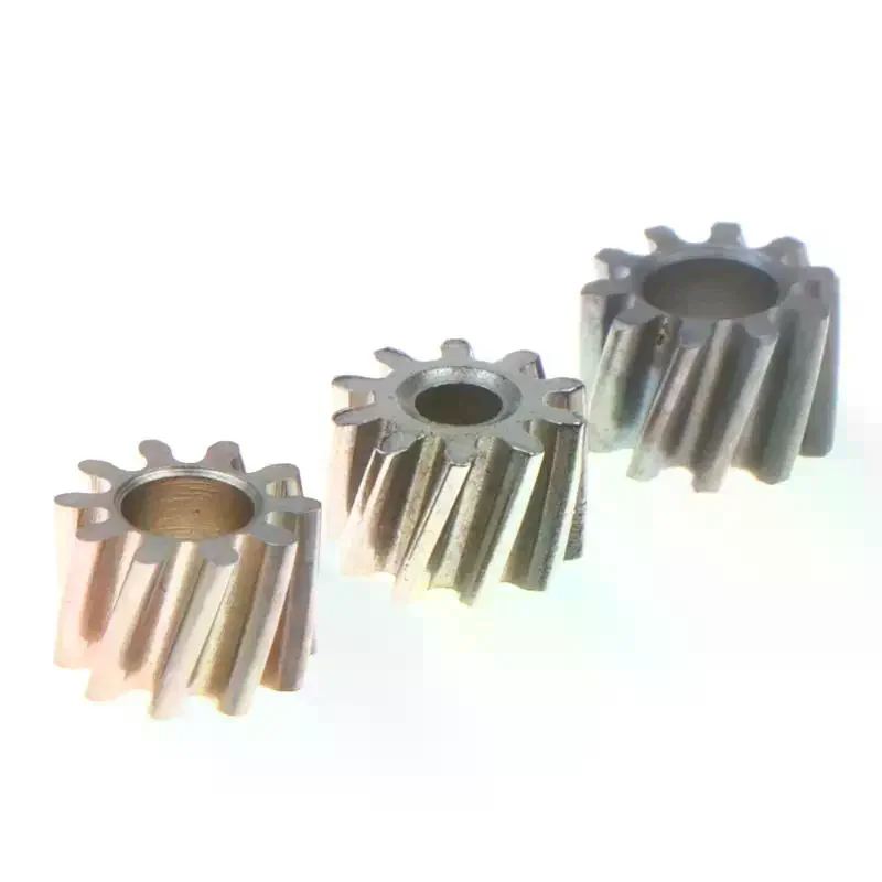 5PCS 0.5M 10T Gearbox Helical Gear For 37GB Motor Gear 520 3530 545 550 Motor DIY 2.0 3.0 3.16mm Bore Diameter