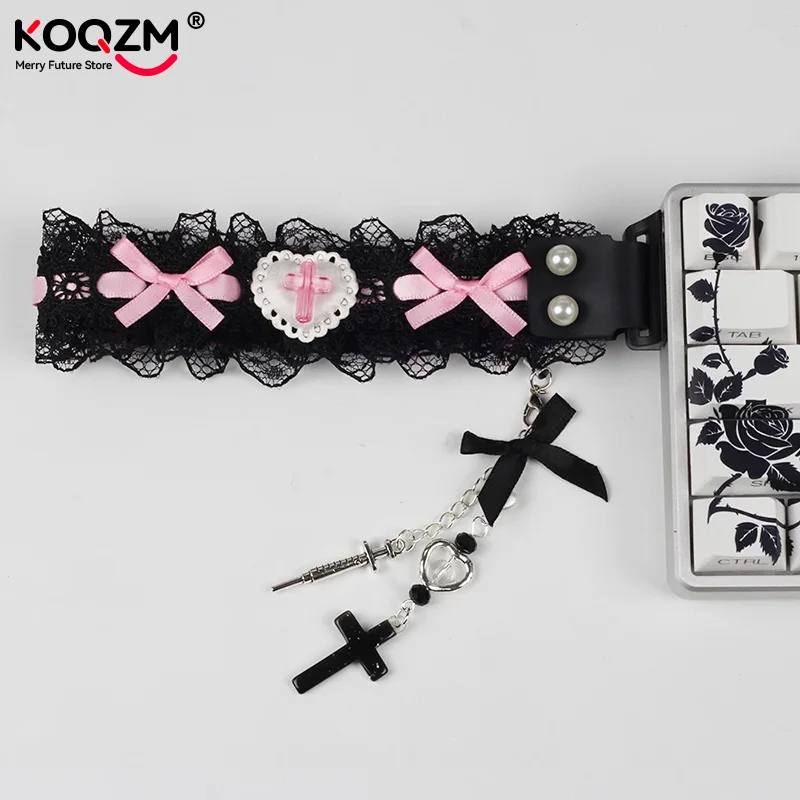 Lace Keyboard Ribbon Mechanical Keyboard Strap Universal Keyboard Strap Personalized Keyboard Ribbon Keyboard Decor Accessories