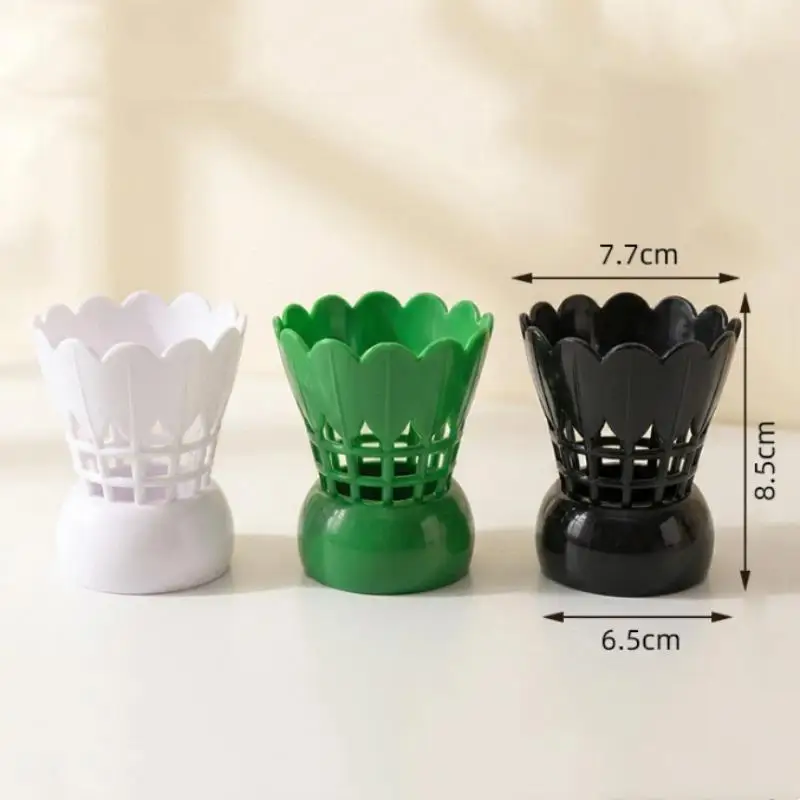 Cute Badminton Pen Holder Unique Fun Desktop Stationery Organizer Non-Toxic Material Pencil Storage for Kids School Home Office