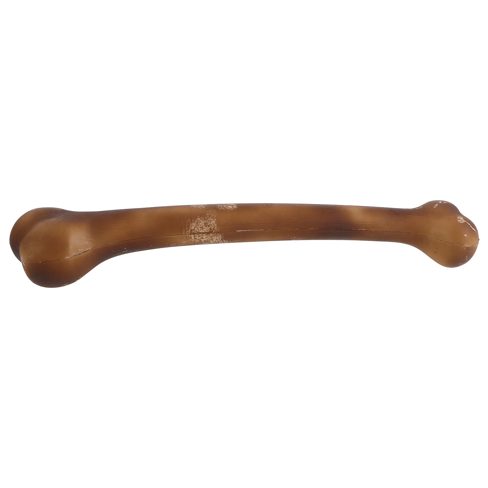 Long Plastic Bones Decor Props for Halloween Light Brown Fake Bone Supplies Novelty Gag Toys Scary Look