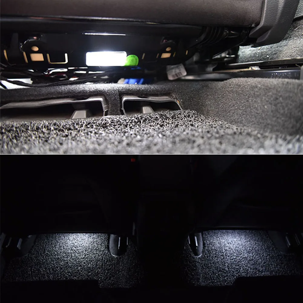 2PCS LED Footwell Light for Golf 6 Golf 7 MK5 MK6 B7 B8 5GG 947 409 5GG947409 5G0 947 409