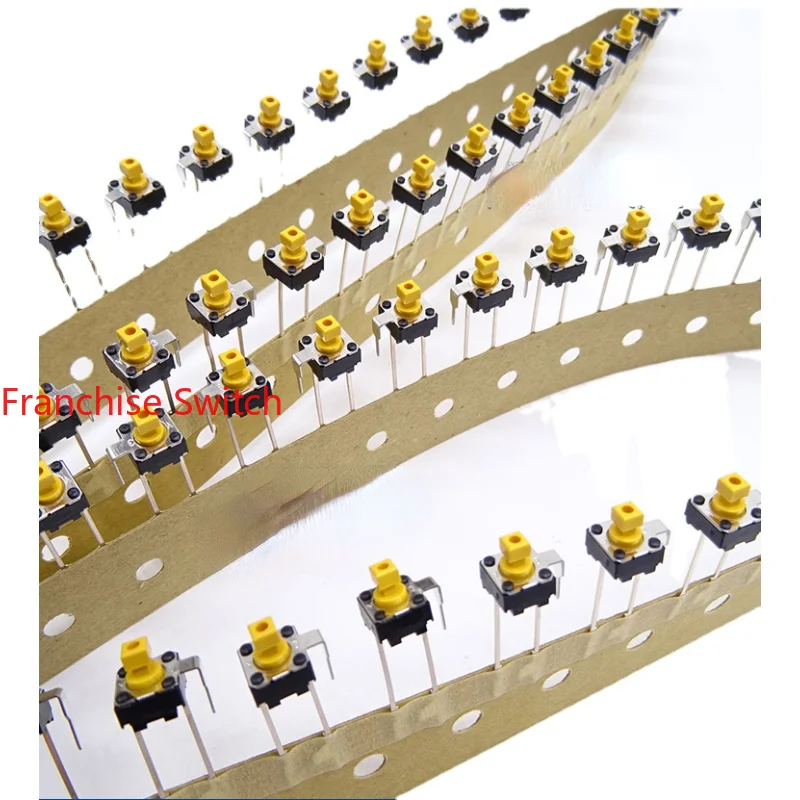 

10PCS Key Micro 6*6*7.3 Square Head 2 Feet B3F-6152 Touch Switch