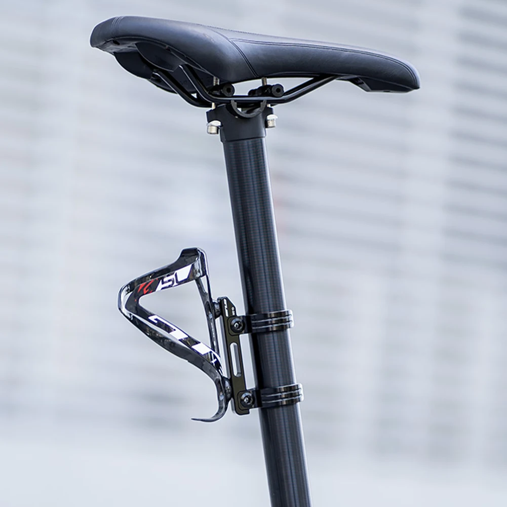 

Aluminum Alloy Water Bottle Cage Holder Mount Adapter Adjustable Bike Water Bottle Holder Adapter for Water Bottle Holder Mount