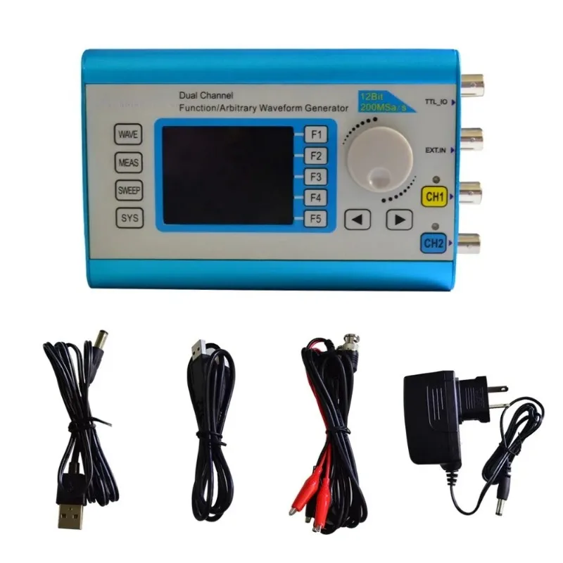 FY2300 12MHz 20MHz DDS Function Signal Generator Arbitrary Waveform Dual Channel Sine Wave Frequency Multifunctional 200MSa/s