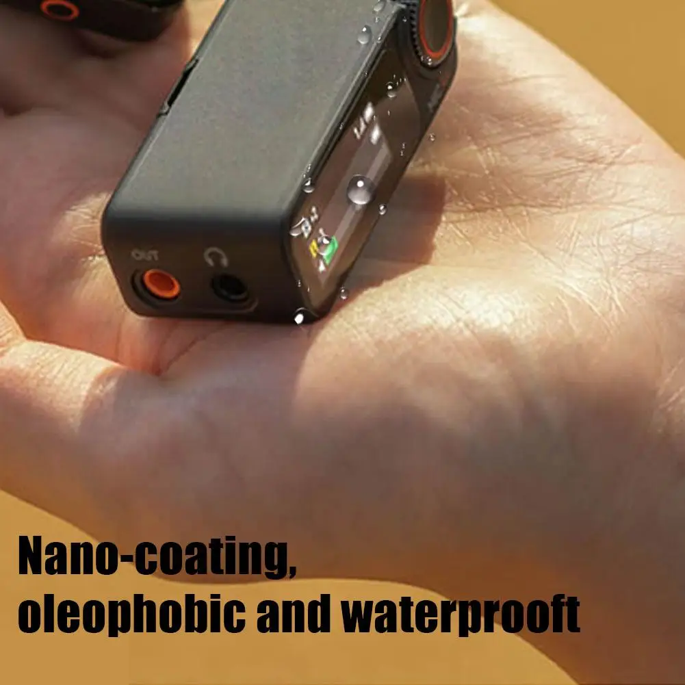 Per dji Mic2 microfono Wireless pellicola in vetro temperato pellicole protettive a distanza accessori antiurto trasparenti Controller dello schermo O8Y7