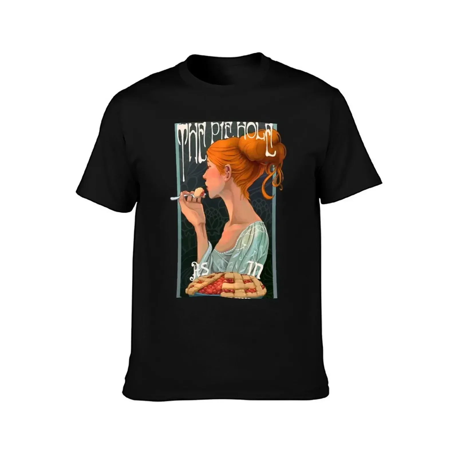 The Pie Hole Nouveau T-Shirt Casual Loose Daily Wear T-Shirt
