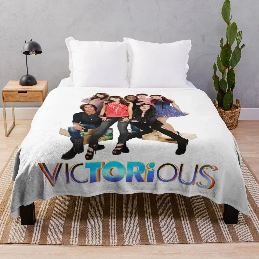 Victorious Throw Blanket Travel Stuffeds wednesday Blankets