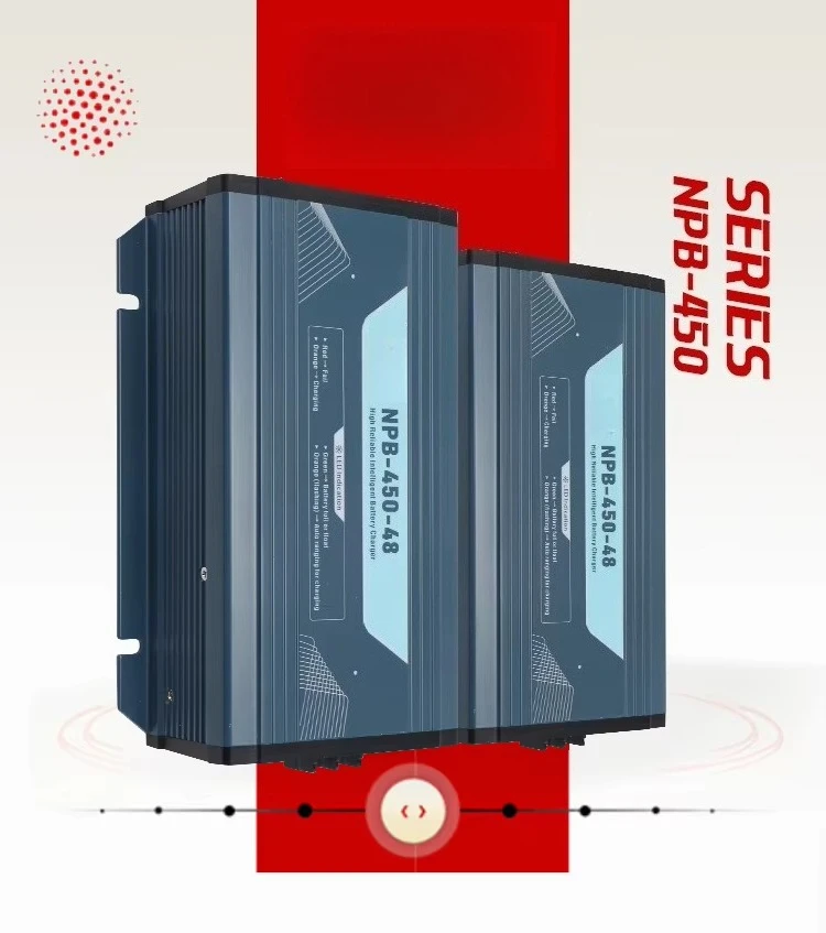 12/24 450W Single Output Battery Charger with CANBUS for Lead-acid Lithium Batteries 3-Year Warranty