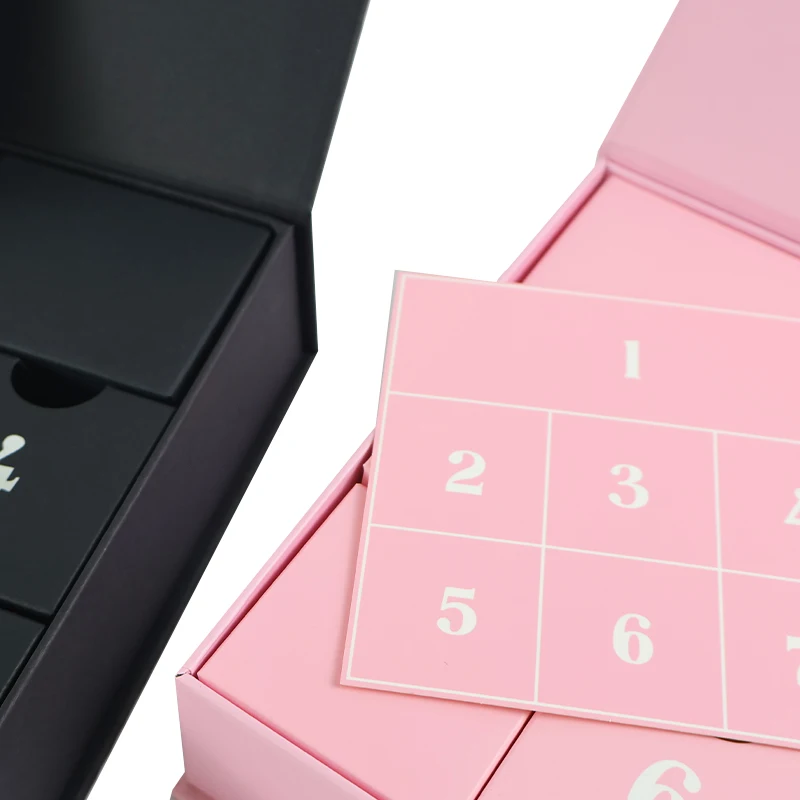 2025.Holiday Countdown Empty Surprise Calendar Gift Box 7 Days of Christmas Advent Calendar Packaging Blind Box - Image 6