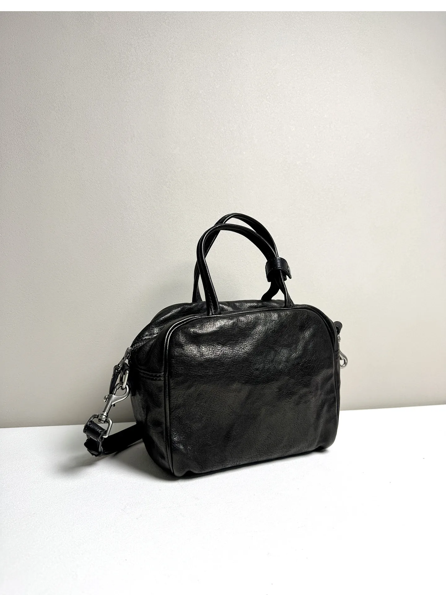 Handgefertigte Organizer-Handtaschen aus echtem Naturleder für Damen, luxuriöse Alltags- und Partytaschen, hochwertige Schultertaschen aus echtem Leder für Frauen. – Detail 23