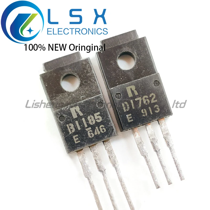 New/5pcs 2SB1185 2SD1762 B1185 D1762 TO-220F Original On st ock