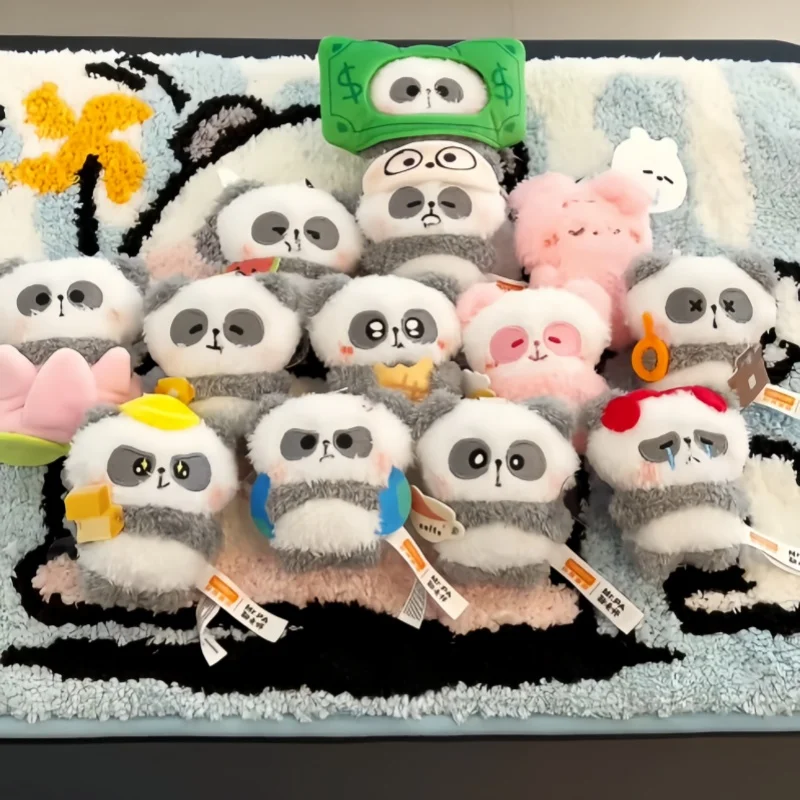 Caja Sorpresa Misteriosa de la Serie Mr.Pa Daily Office Grind, Juguetes Coleccionables, Figuras de Anime Kawaii, Llavero para Teléfono Móvil, Muñeco Colgante, Regalo