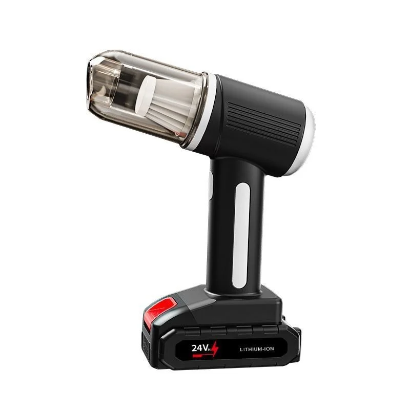 Aspirador de pó portátil para carro, direto da fábrica, alta potência, grande capacidade, função de limpeza úmida/seca, carregamento sem fio para uso doméstico