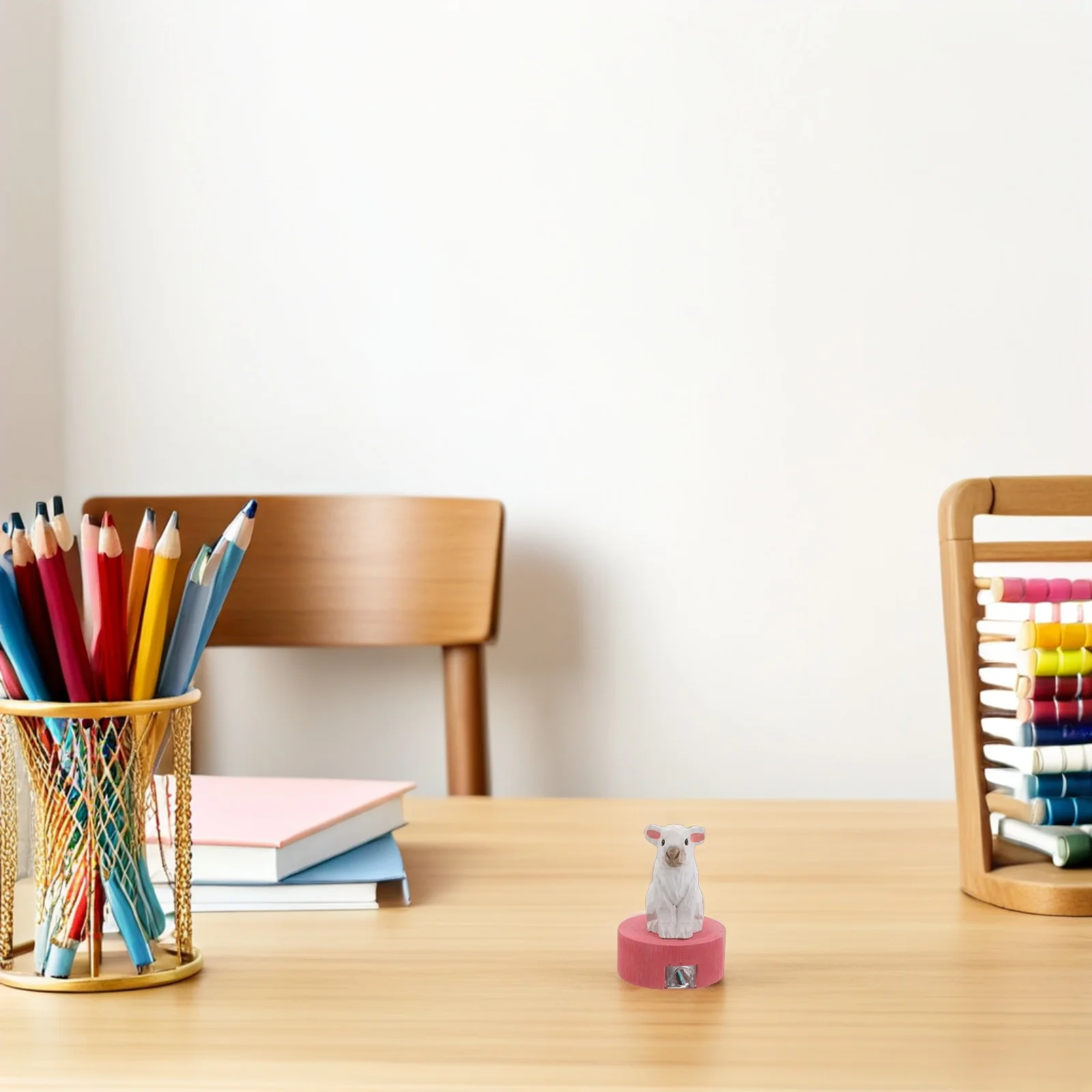 

Small Wooden Sheep Shape Animal Pencil Sharpener Manual Portable Sharpener for School Student Art Office Classroom Prize Kawaii