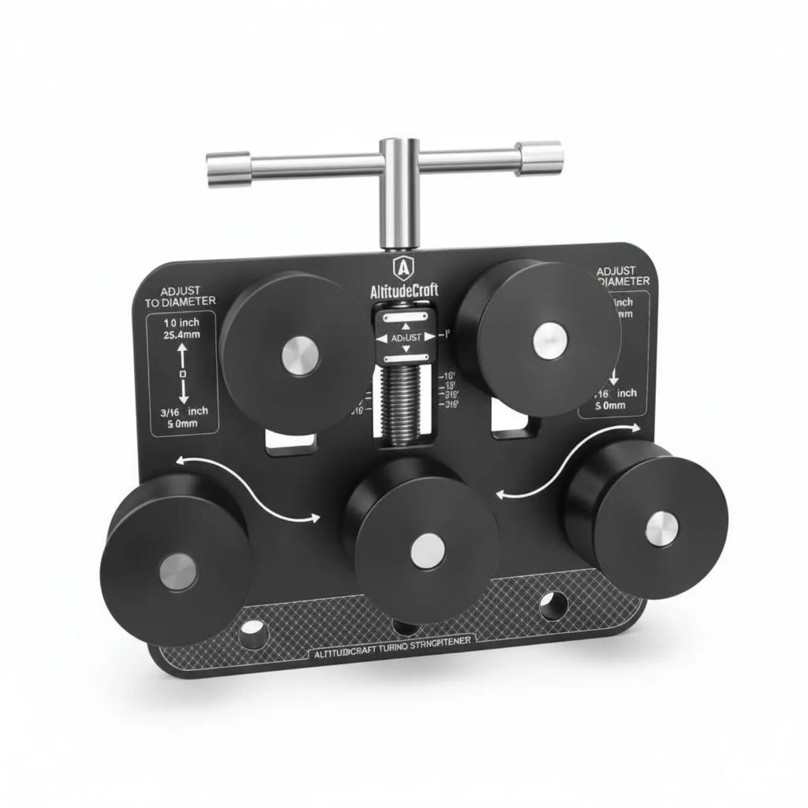 

Brake Line Straightener Long-Lasting Rollers Tubing Straightener Straightening Tool Heavy Duty Bench Vise Mount