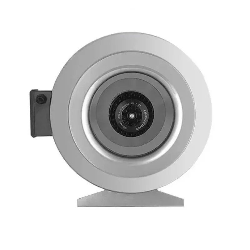 

Factory Price Moisture Resistant Low Vibration Ventilation Fan 4 Inch Metal Circular Centrifugal Duct Fan