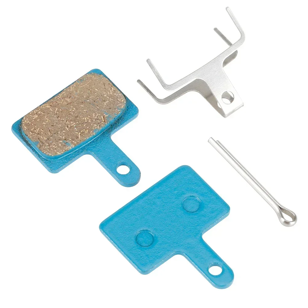 Semimetal Brake Pads Bicycle Brake Pads Quiet Tear Resistance Wear Resistance 1 Pair Copper Fiber High Strength