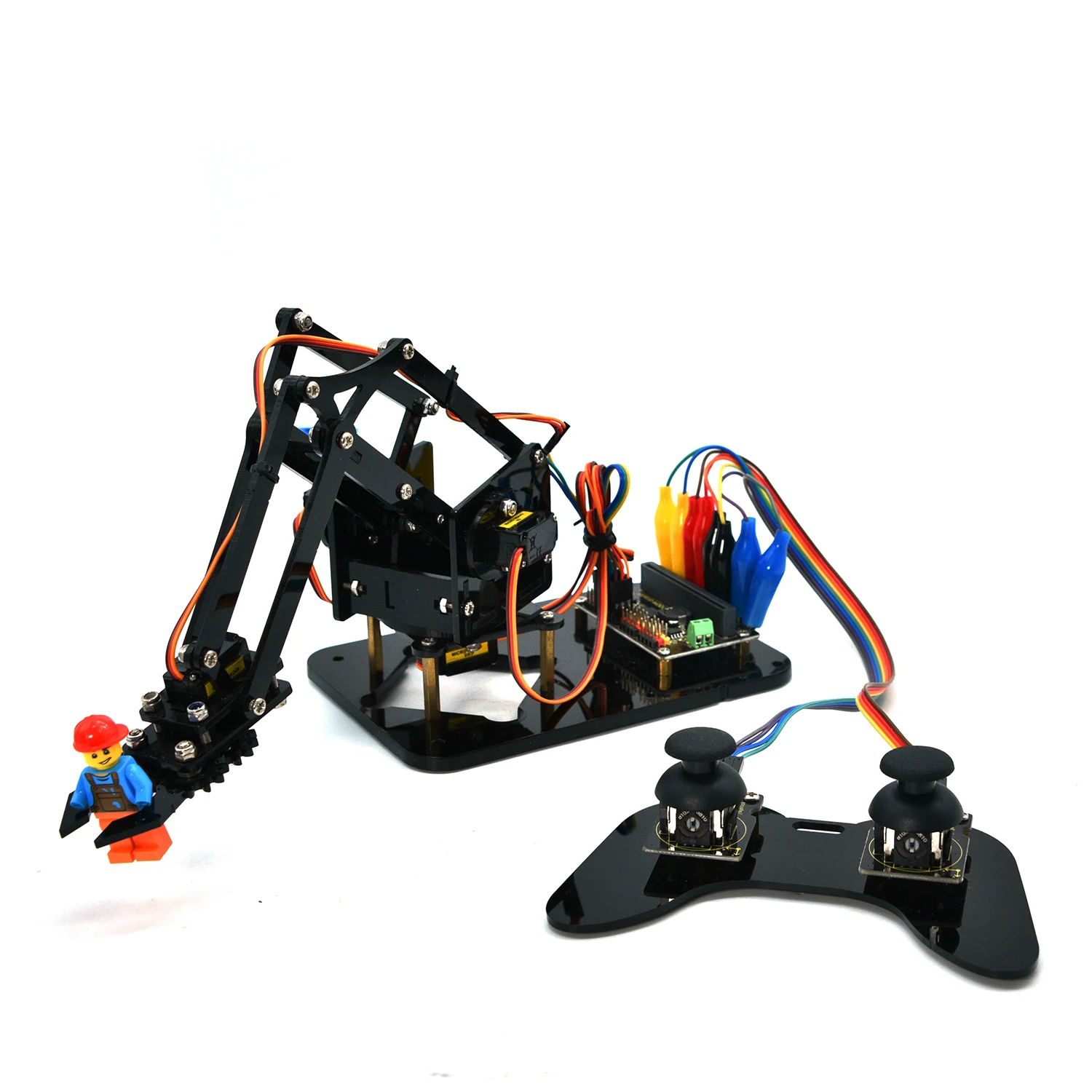 

Плата Microbit Keyestudio Robot Arm Learning Kit без платы Micro:bit