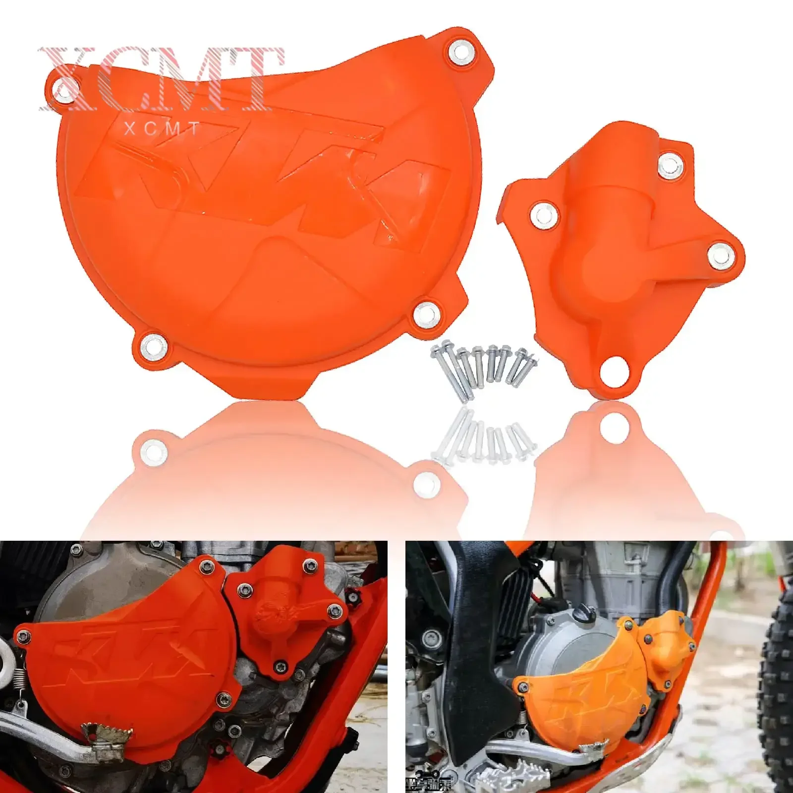 

Clutch Protector Guard Water Pump Cover For KTM 250 350 SX-F EXC-F XC-F XCF-W SIX DAYS FREERIDE 2012-2016 Enduro Dirt Pit Bike