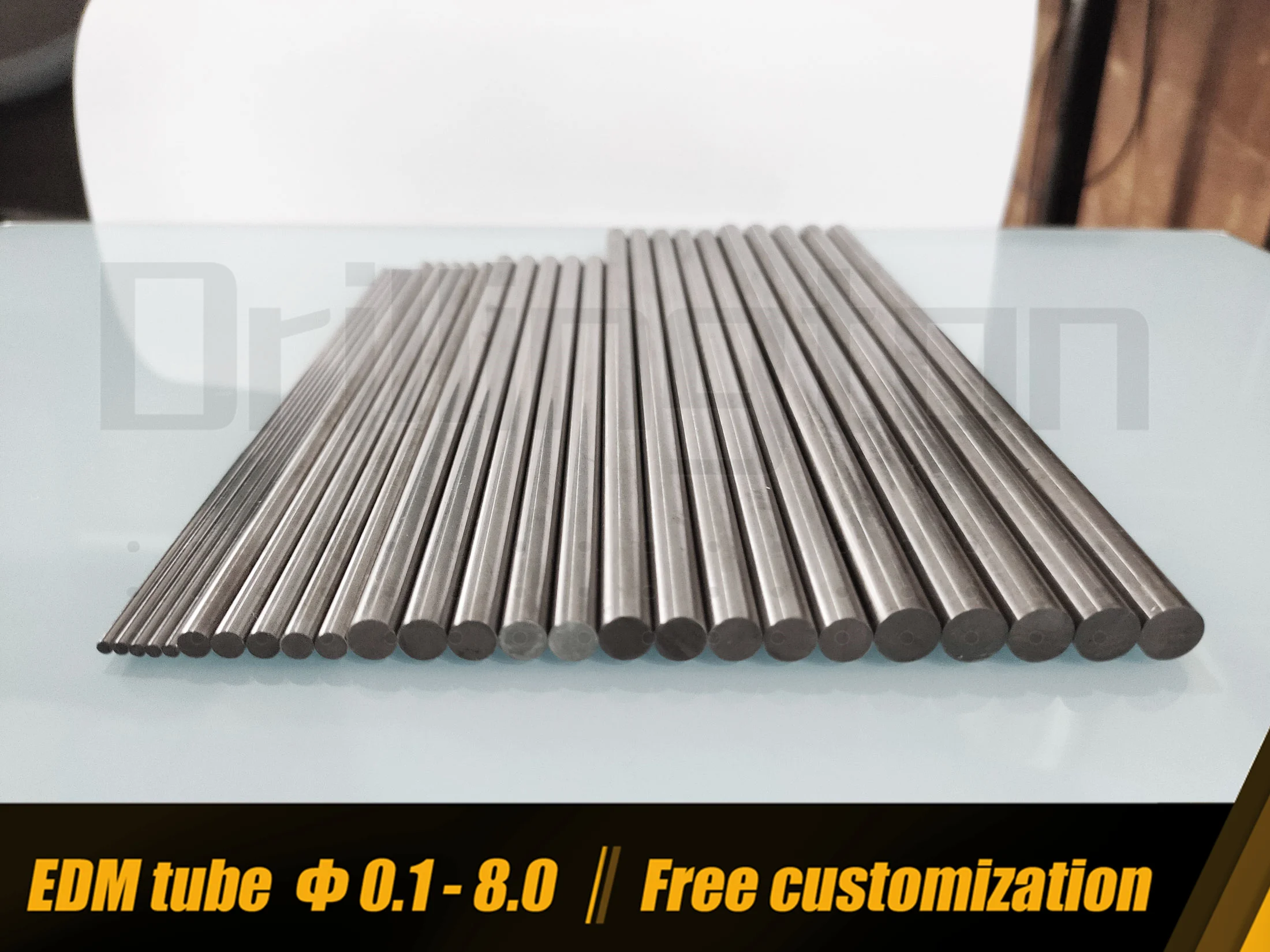 Pure Chrome Rod ,  Chrome Electrode , Dia. 0.1 mm - 25 mm, Length 100mm - 150mm, Chrome Lathe Rod , Solid Shaft Bar