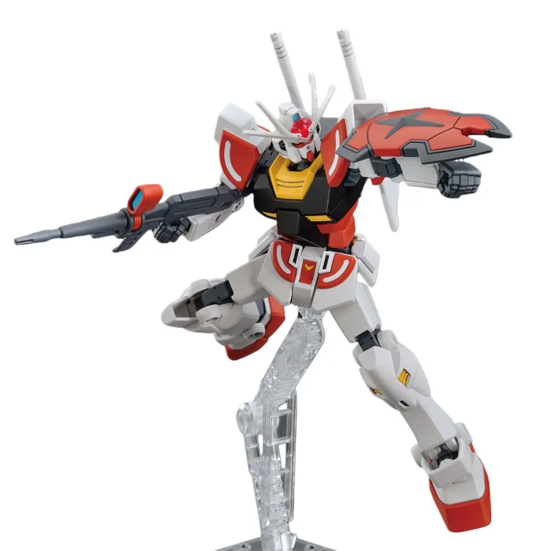 متوفر في المخزون بانداي حقيقية EG 1:144 Lah Gundam أنيمي عمل الشكل التجمع نموذج اللعب الهدايا