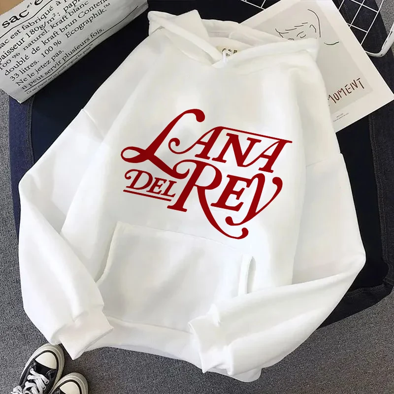 

Lana Del Rey Hoodies Famous Singer Graphic Printing Sweatshirt Women Clothing Harajuku Streetwear Winter Hooded Warm Pullovers