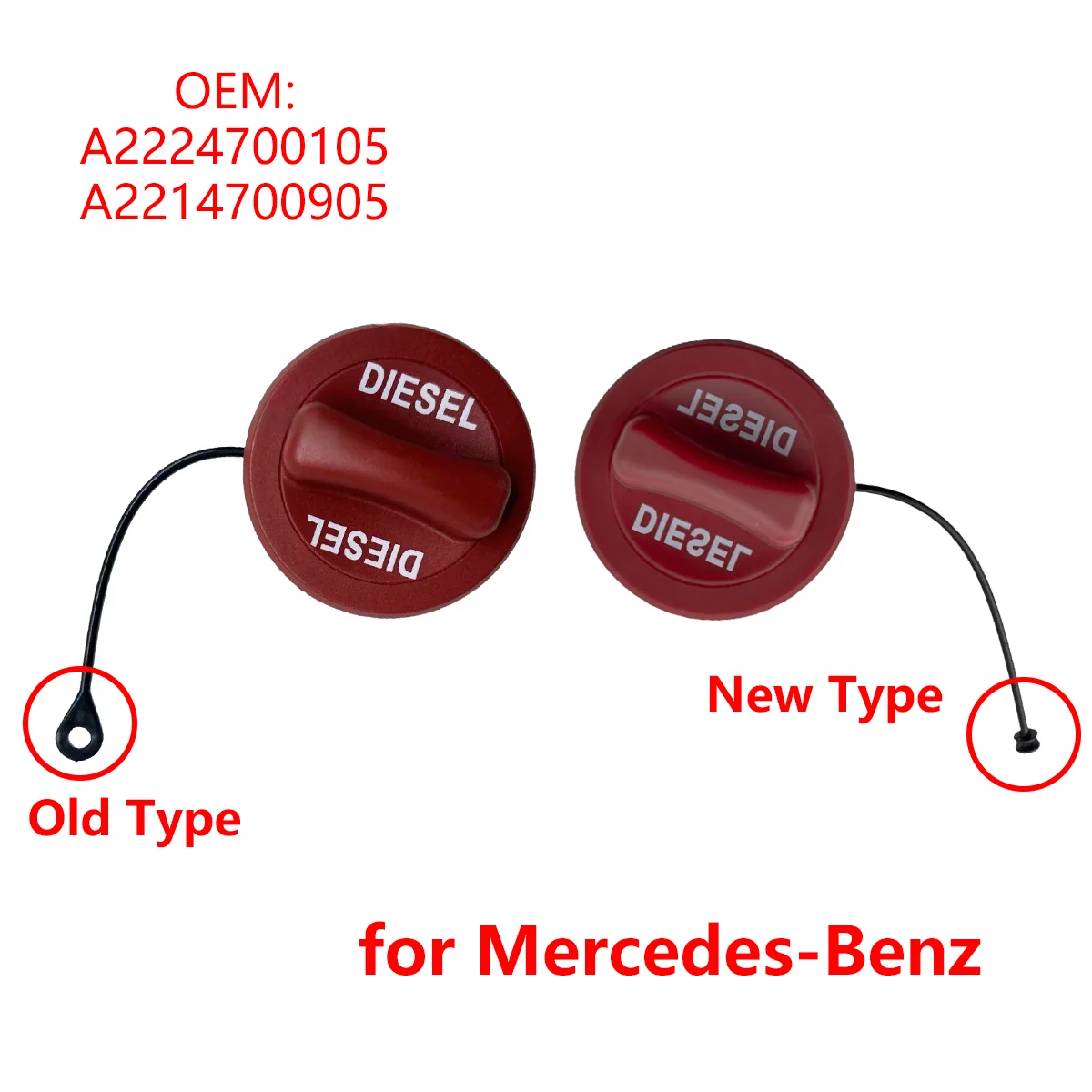 Tapa de tanque de combustible diésel A2214700905 para mercedes-benz W204 W169 S204 X218 A207 S212 CLASE A CLASE C CLASE E