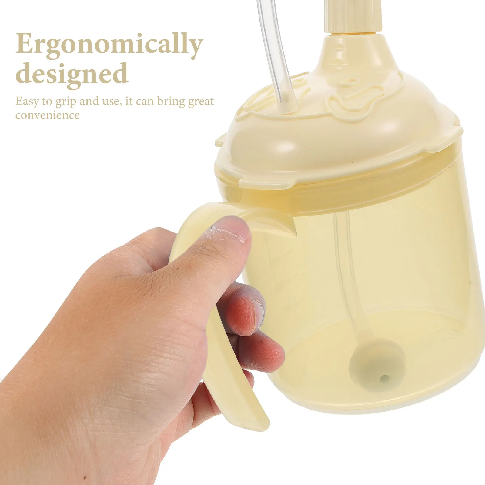 

Герметичная соломинка против удушья для пожилых пациентов с ограниченными возможностями, портативная чашка для питья, прикованная к постели, бутылочка-непроливайка для взрослых, больничное кормление