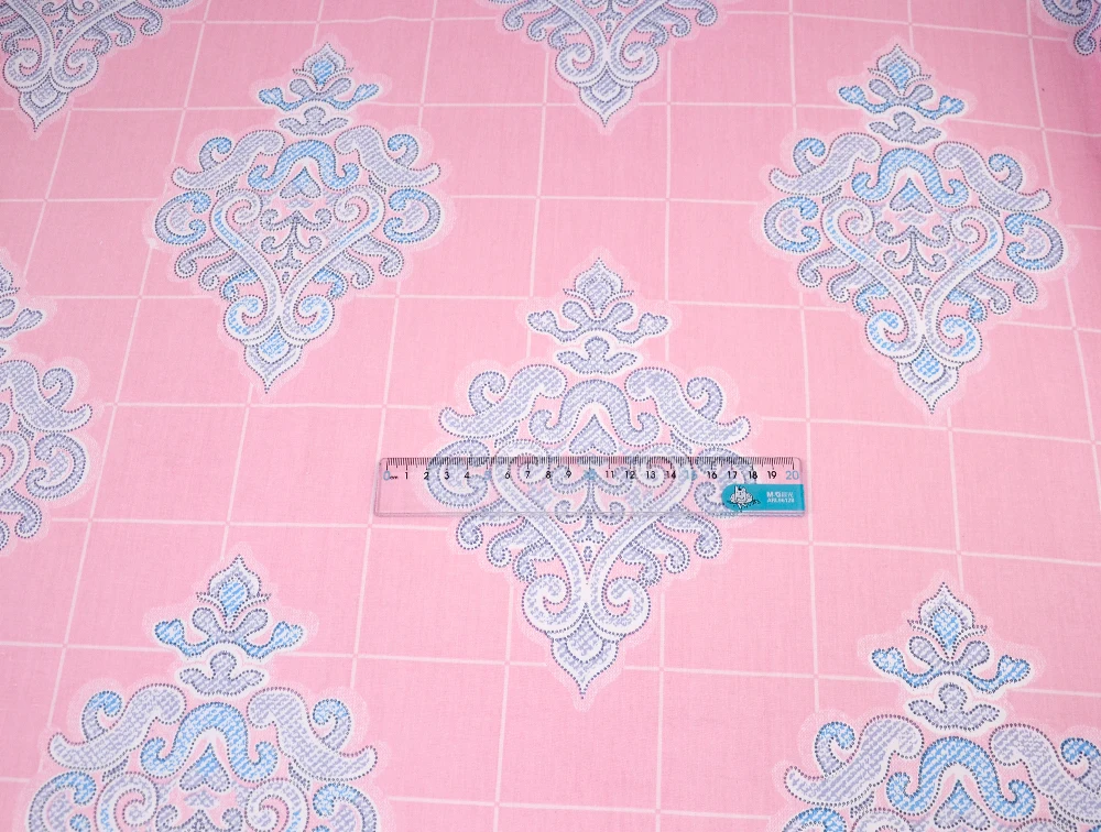 Teramila Rose Gedruckt Baumwolle Stoffe durch die Meter für Nähen Stoffe in Meter Freies Verschiffen, Bettwäsche Sets, quilts, Patchwork, Kleid – Detail 14