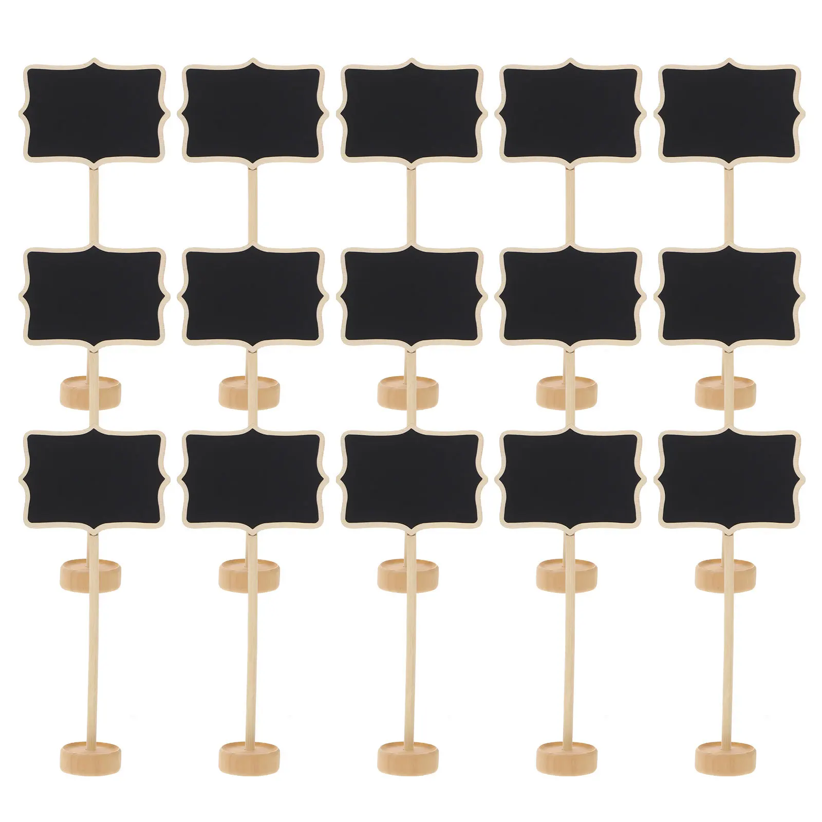 1Set Reliable Structure Mini Chalkboard Signs Easy to Write on Suitable for Logo Making Small Blackboard Sign Chalkboard Signs