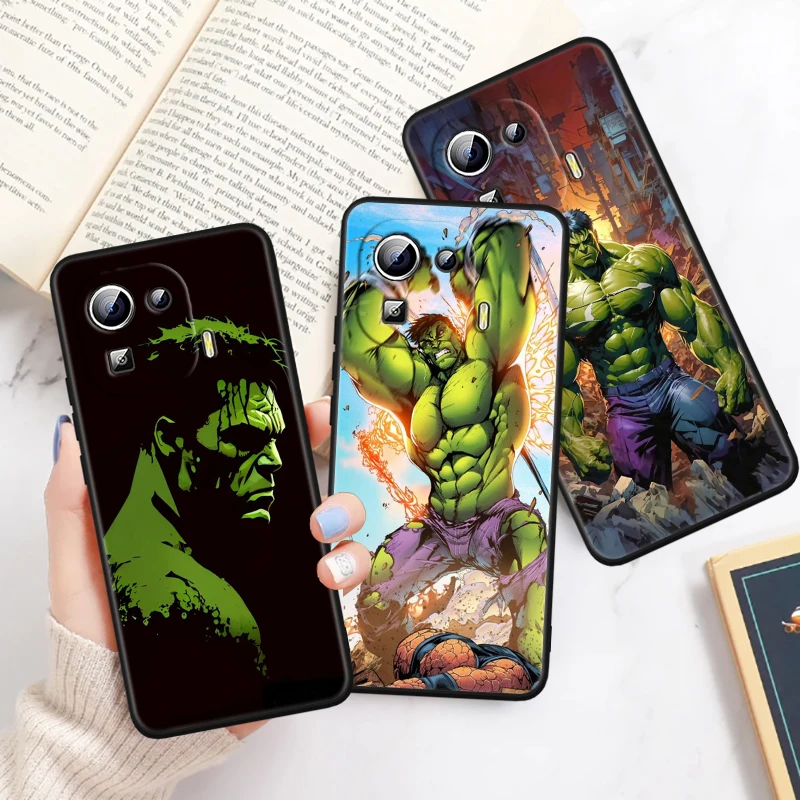 Hulk Marvel Handsome Fashion For Xiaomi Mi 14 13T 13 12T 12 11T 11i 11 10T 10 Pro Lite Ultra 5G Black Funda Phone Case