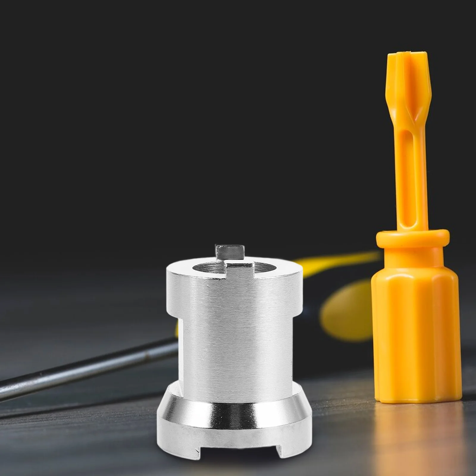 

Versatile Camshaft Adjusting Socket Lightweight Design for Mountain E-Bikes Effortless Operation Bike Repair Maintenance Tool