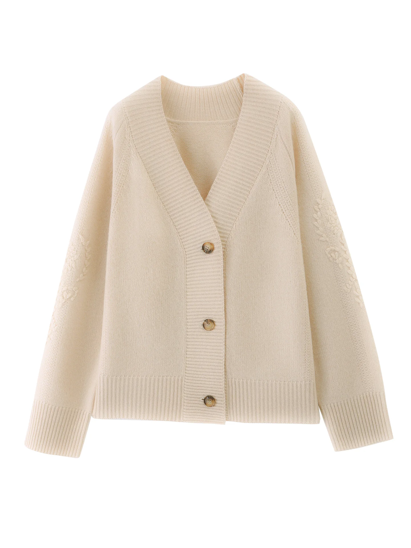 

High Quality Autumn Winter Woman Sweater Elegant female 100% Merino Wool Knitted Cardigan Long Sleeve Clothes Top Lady Outerwear