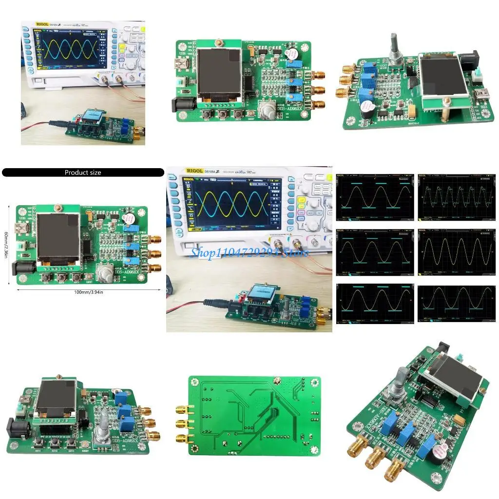 

Y2GD AD9851 DDS Module Programmable Function Generator with LCD Send Program