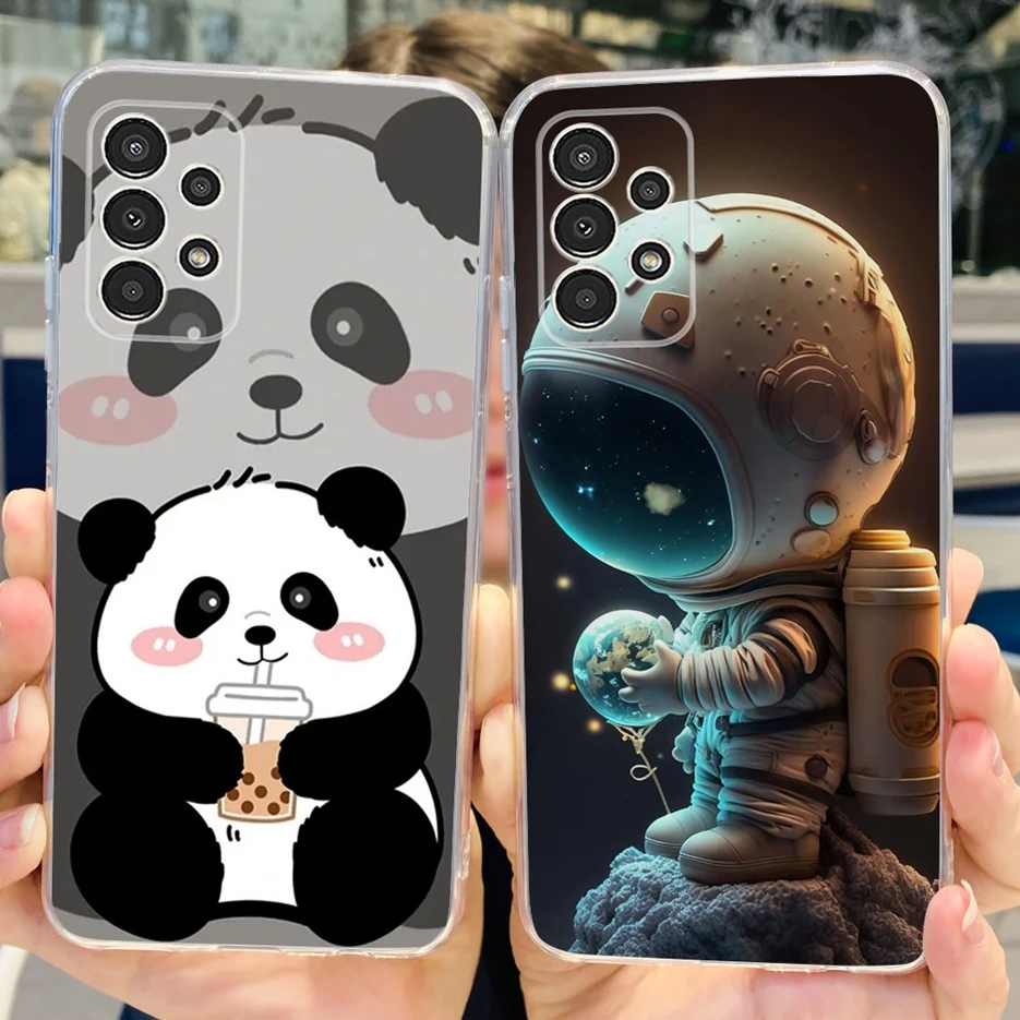 For Samsung Galaxy A32 4G Case SM-A325F Beautiful Painted Cover Soft Silicone Phone Case For Samsung A32 A 32 5G SM-A326B Fundas