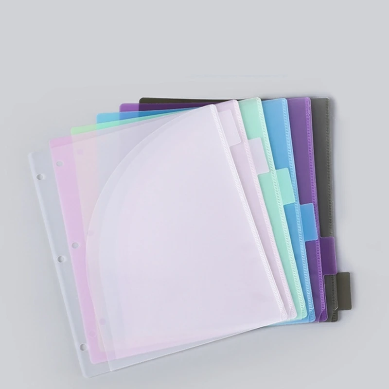 6 Pockets Expandable File Folder Water Resistant Letter Size Document Organiser K92C