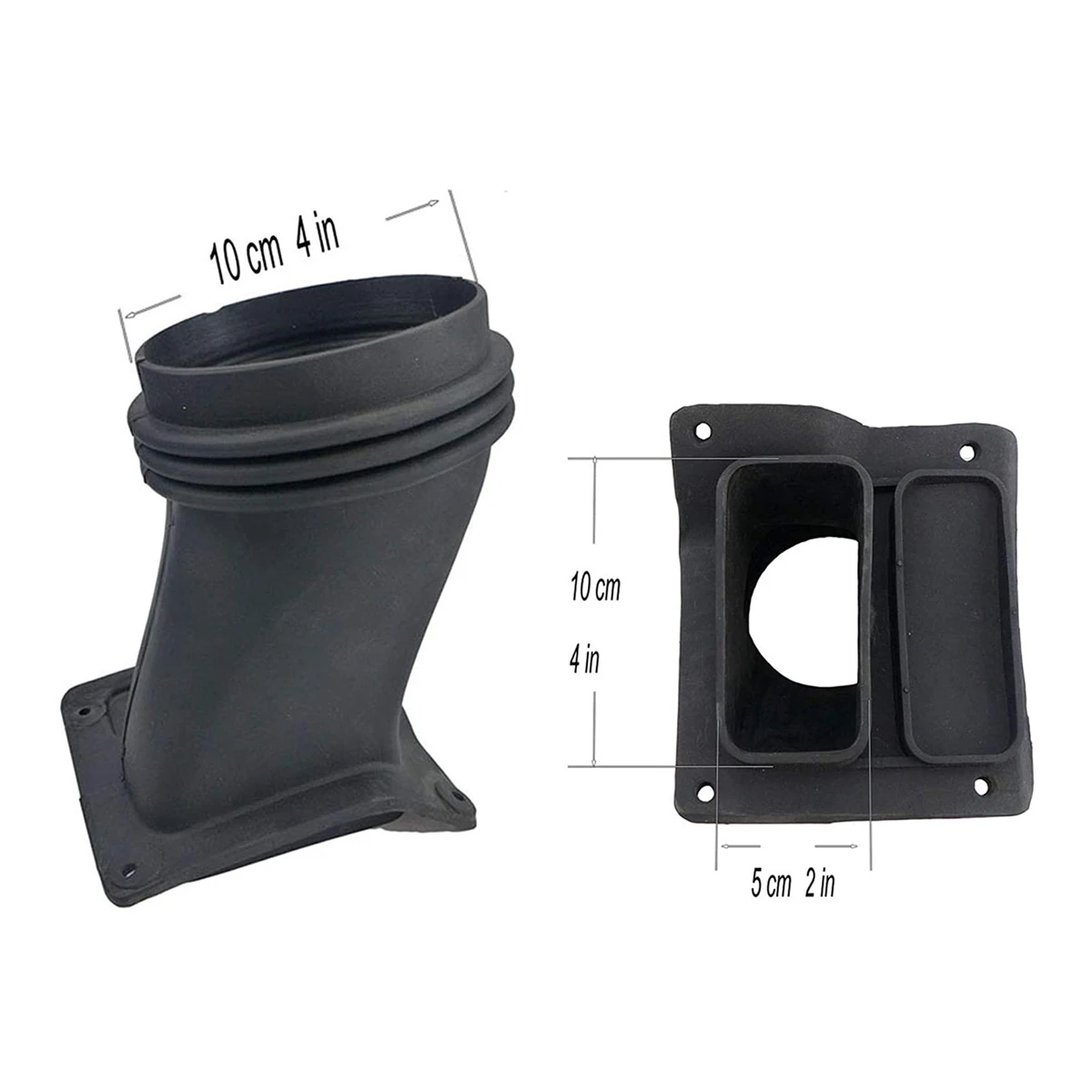 ทนทานไฟหน้ารถ Air Intake Duct Tube สําหรับ Dodge Challenger Hellcat 15-22