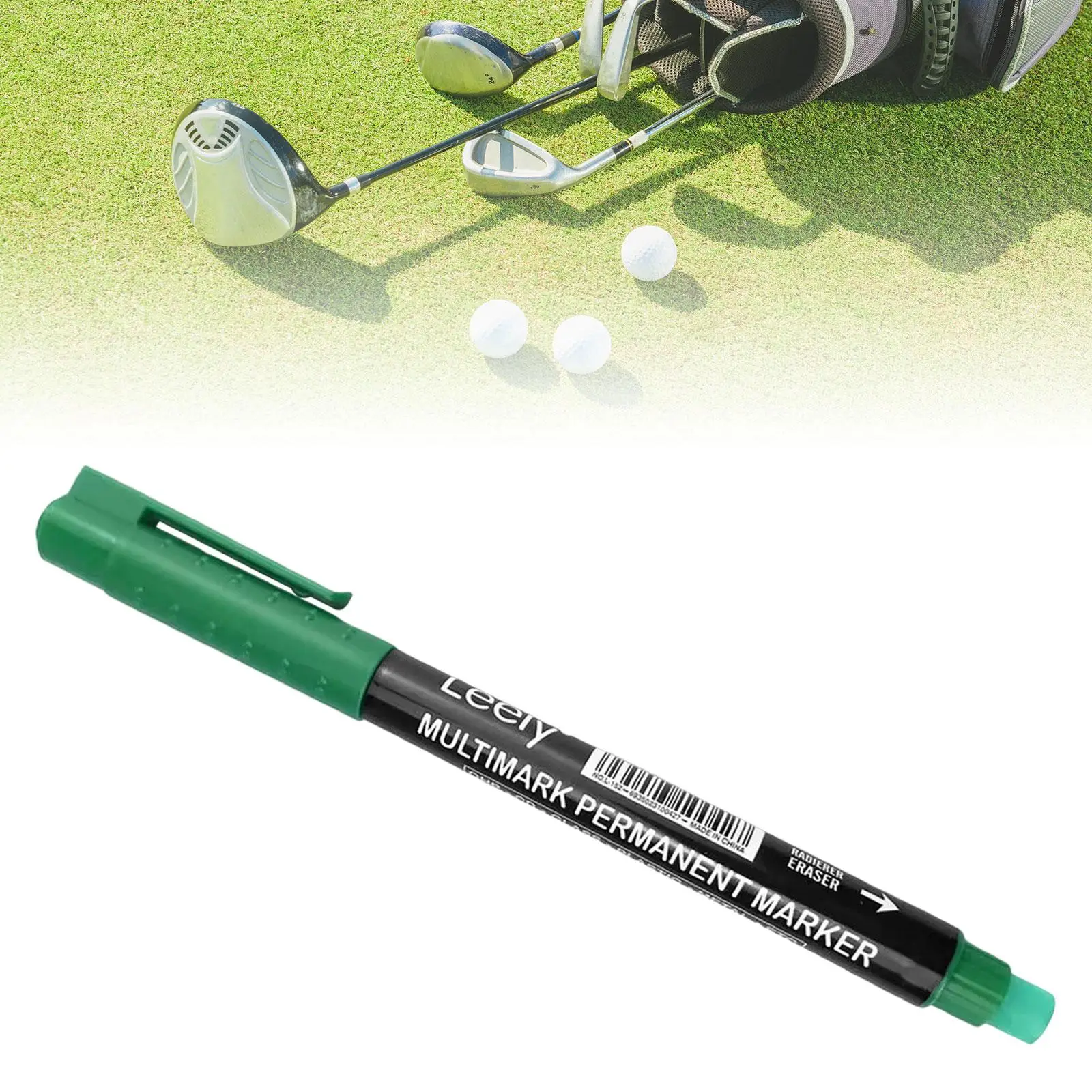 

Fine Point Paint Marker Waterproof Permanent Marker Pen Golf Ball Alignment Mark Tool for Golf Accessories