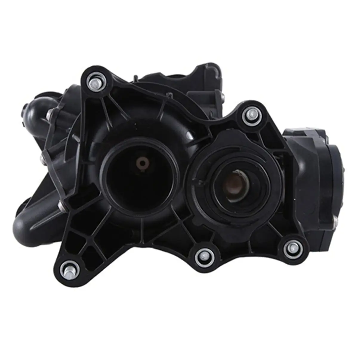 #16M Automotive Parts & Accessories,Car Heat Management Module Coolant Thermostat Heat Exchanger for BMW (Black)