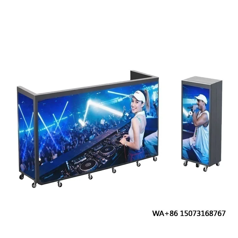 

Универсальный складной LED-дисплей для диджейской кабины, подходящий для различных мероприятий: баров, клубов, вечеринок, сцен, коммерческих мероприятий.