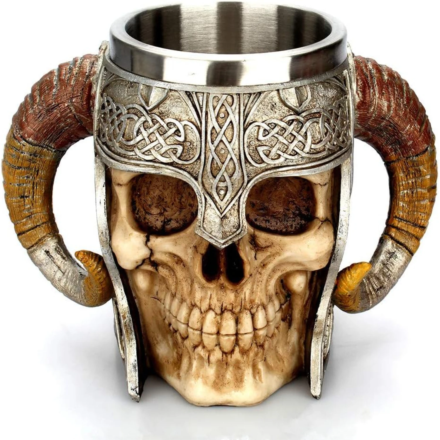 r any spooky enthusiast or horror lover, this hair-raising skull mug is sure to be a hit. Enjoy your favorite beverages in style