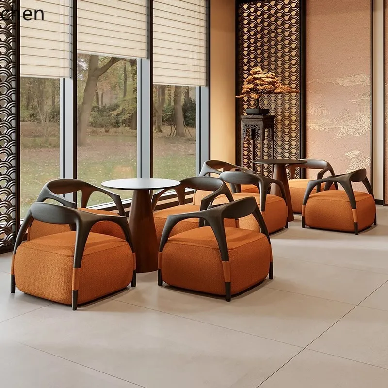 YFY  Sales Office Meeting Table and Chair Set Rest Area Reception One Table Two Chairs